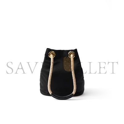 PRADA MARINER RE-NYLON SMALL BUCKET BAG 1BE082 (28*23.5*16.8cm)